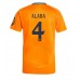 Real Madrid David Alaba #4 Bortedrakt 2024-25 Korte ermer